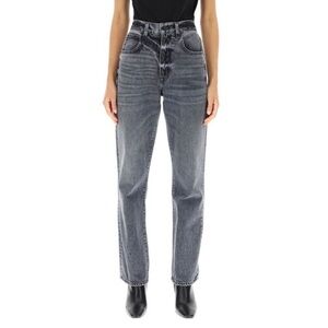 SLVRLAKE Brooklyn Jeans in Washed Black Size 30